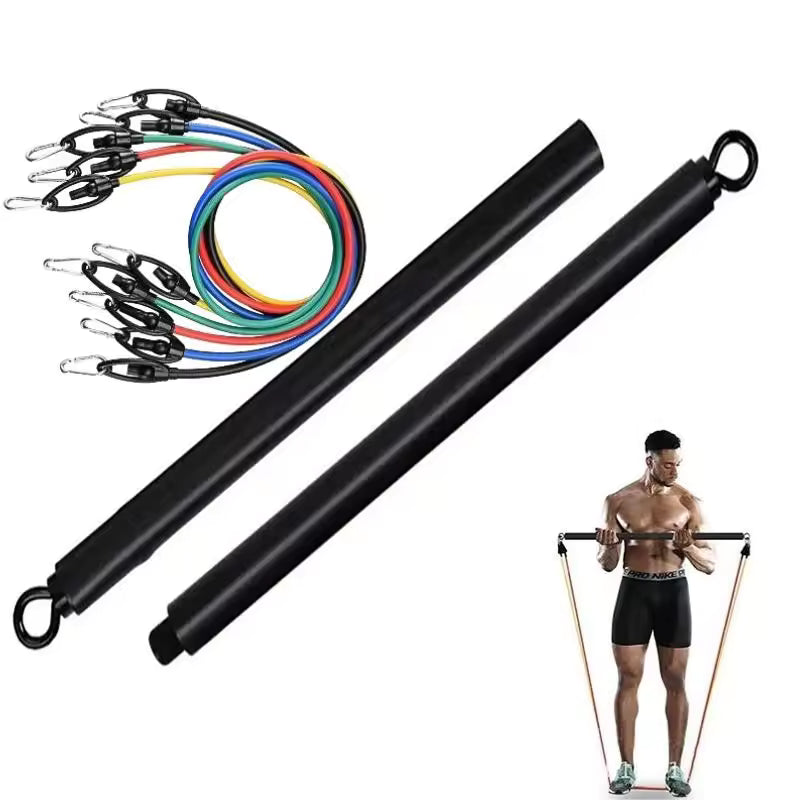 Pilates Stick Yoga 2/3 Section Multi Functional Fitness Puller