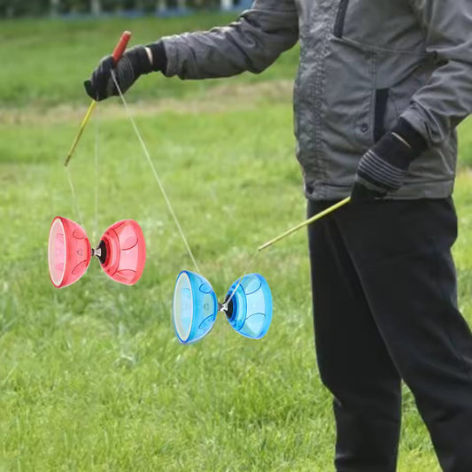 Portable Diabolo for Adults Kids Elderly Outdoor Indoor Exercise