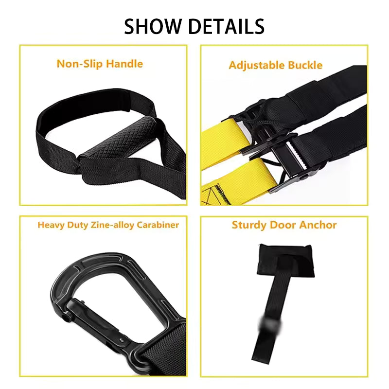 Hanging Training Strap Adjustable Fitness Band Chest Exercise Strap