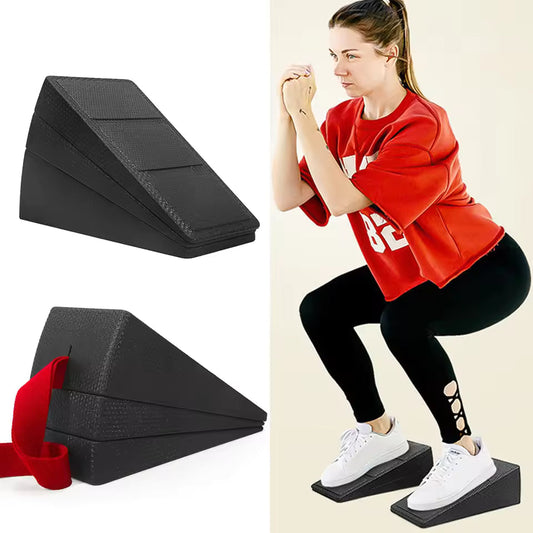 Squat Wedge Block Stretch Wedge Multi-Functional Calf Raise Block