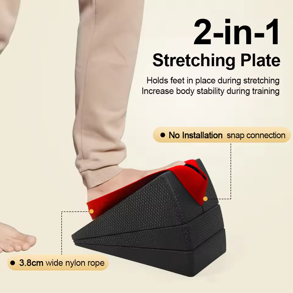 Squat Wedge Block Stretch Wedge Multi-Functional Calf Raise Block